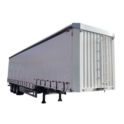 Curtain-side semi-trailer