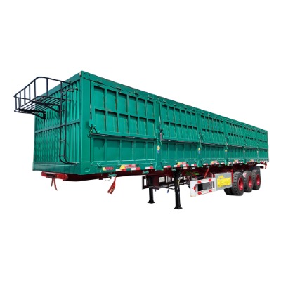 Dump semi-trailer