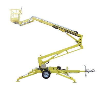 Trailer Mounted Articulated Boom Lift