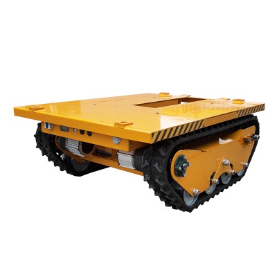 Tracked chassis vehicle