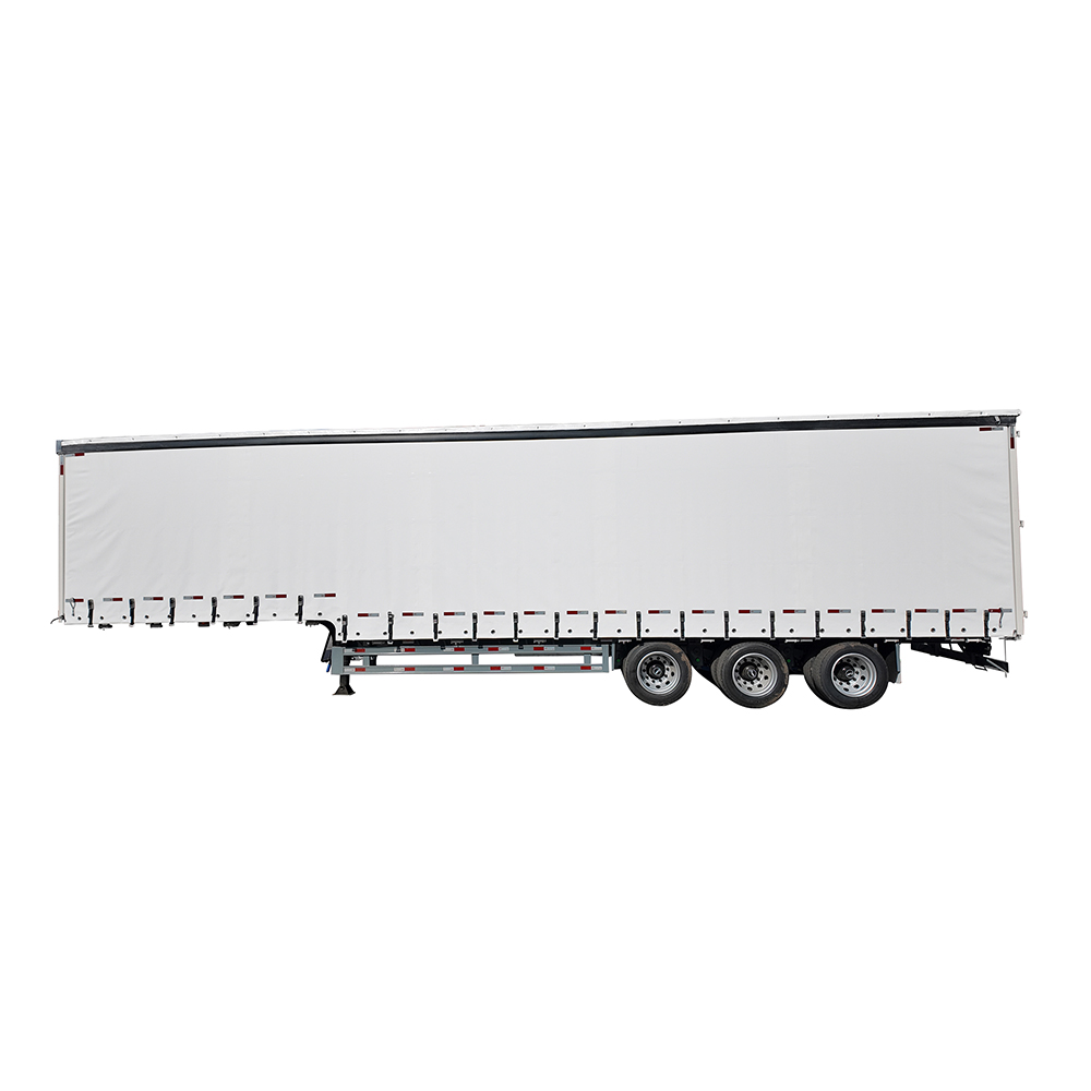 Curtain-side semi-trailer