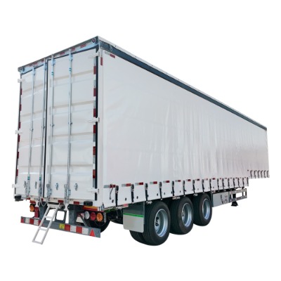Curtain-side semi-trailer