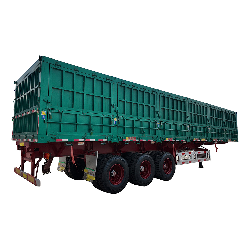Dump semi-trailer