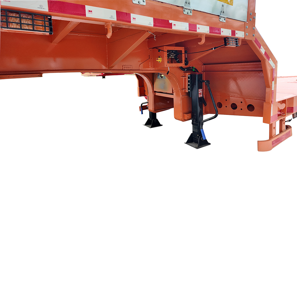 Flatbed semi-trailer