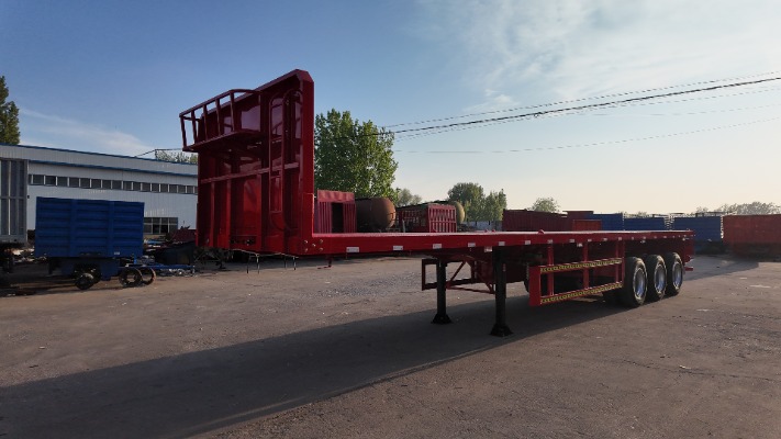 Container Flatbed Semi-trailer