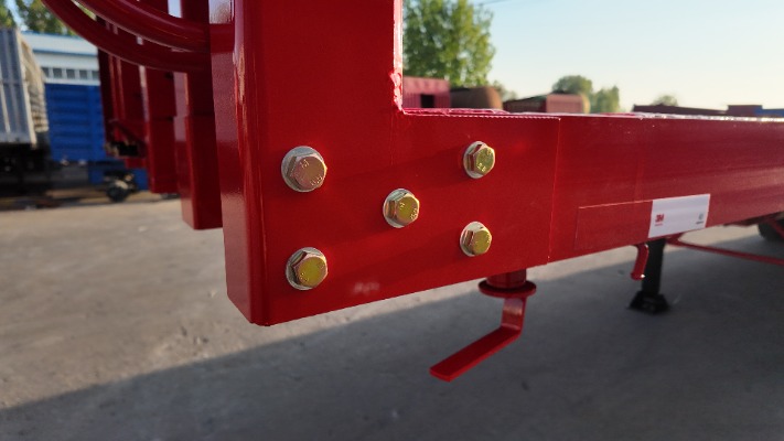 Container Flatbed Semi Trailer