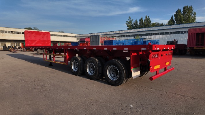 Container Flatbed Semi Trailer