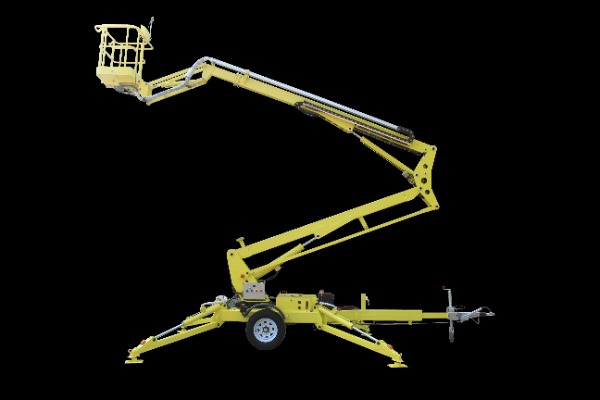 Trailer Mounted Articulated Boom Lift